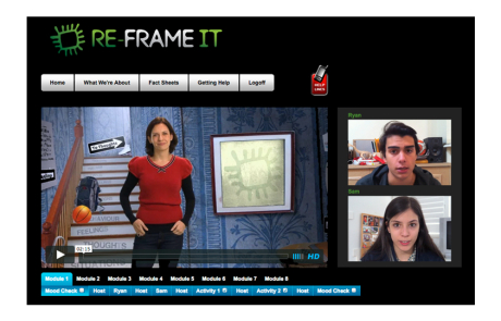 Orygen Youth Health – Re-Frame IT online cognitive behaviour therapy